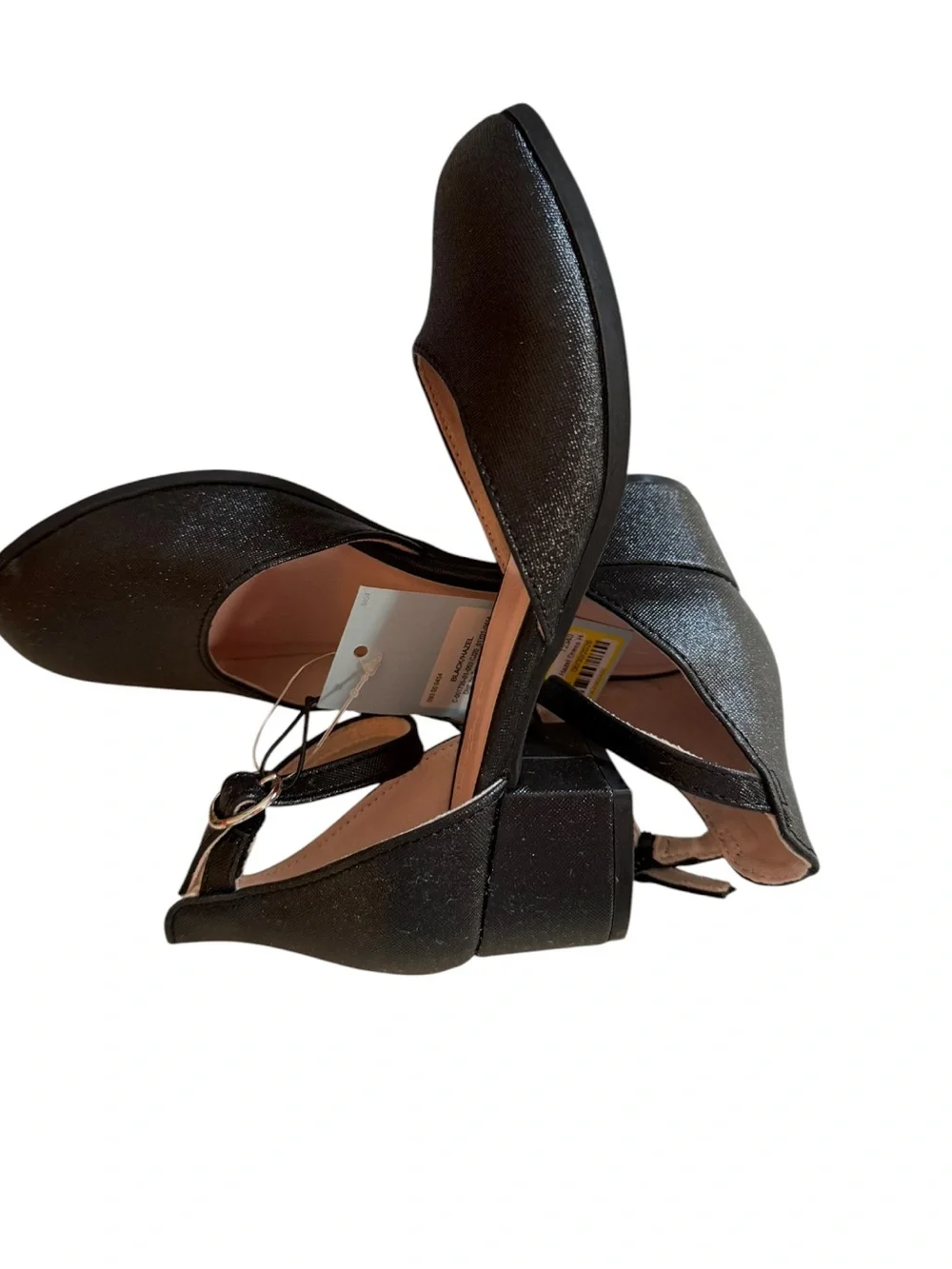 Cat & Jack Hazel Black Girls' Ankle-Strap Mary Jane Dress Shoes NWT Size 2
